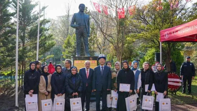Keçiören'de Cengiz Aytmatov için anma töreni