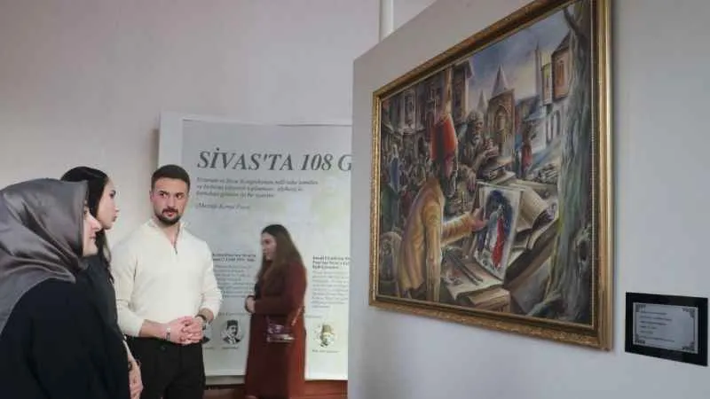 Sivas’taki simgeler sanatçılar tarafından yeniden yorumlandı