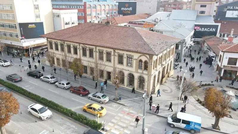 Çorum'daki tarihi taş bina “Millet Kütüphanesi” olarak hizmet verecek