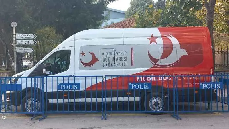 Manisa’da 'Mobil Göç Noktası' uygulaması başladı