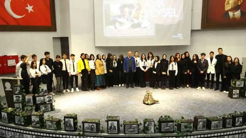 Aşık Veysel vefatının 50. yılında Kütahya'da anıldı