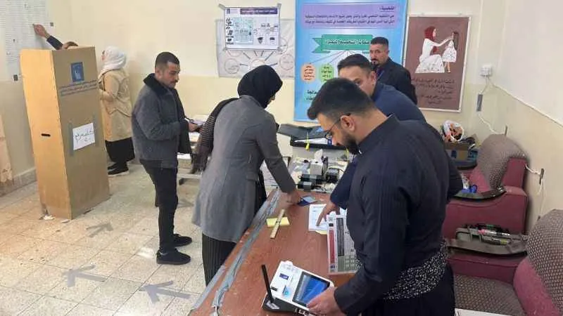 Irak’ta yerel seçimlere katılım oranı yüzde 41