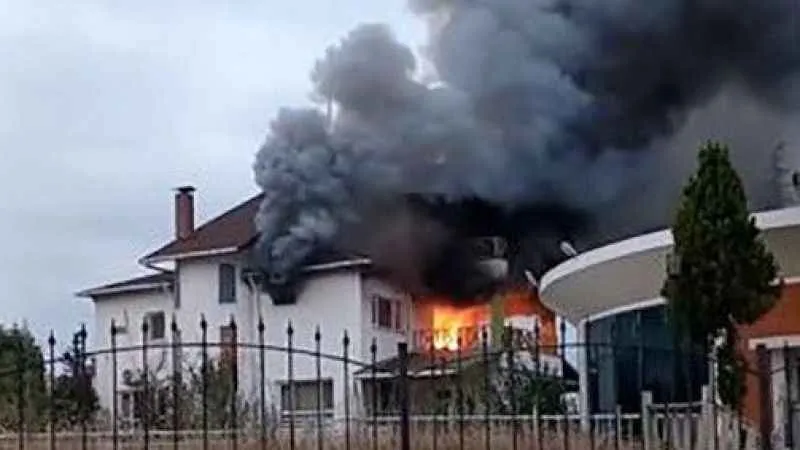 Giresun Üniversitesi sosyal tesislerinde yangın çıktı