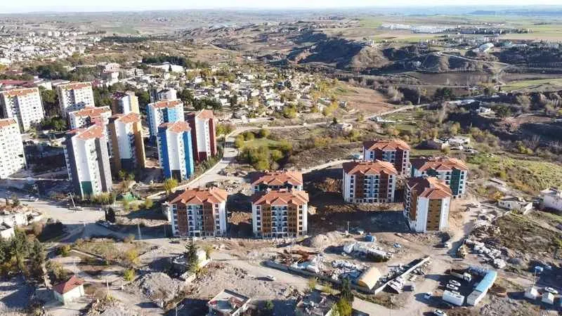 Adıyaman’da ilk etap konutlarda sona gelindi