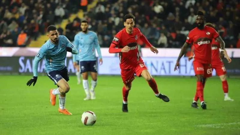 Trendyol Süper Lig: Gaziantep FK: 2 - Adana Demirspor: 2 (Maç Sonucu)
