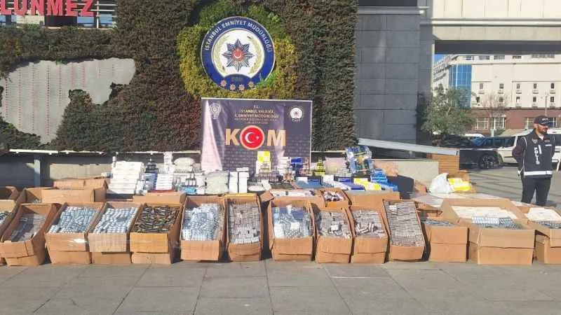 İstanbul’da 40 milyon liralık kaçak ilaç operasyonu