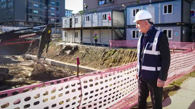 Ümraniye’de 100 bin kişinin faydalanacağı projenin temeli atıldı