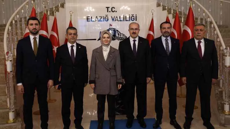 Aile ve Sosyal Hizmetler Bakanı Göktaş, Elazığ’da