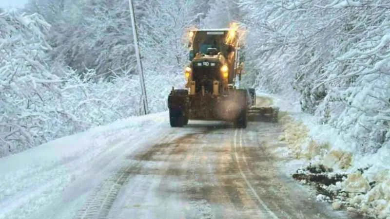 Giresun'da eğitime bir gün kar molası