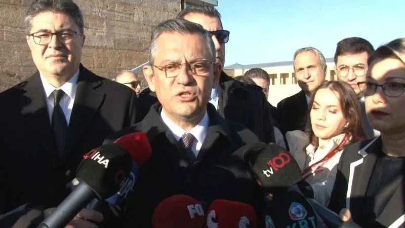 CHP lideri Özel: "CHP’nin teröre karşı duruşu ortaktır"