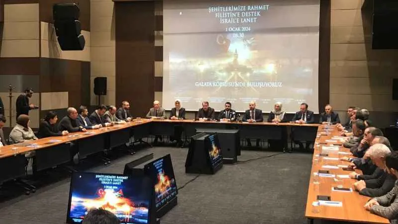 Galata Köprüsü'nde “Şehitlerimize Rahmet, Filistin’e Destek" yürüyüşü gerçekleştirilecek 