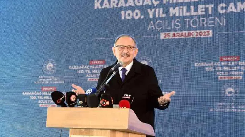 Bakan Özhaseki: Bu coğrafyanın iki tane dezavantajı var; ikisi de yerin altında