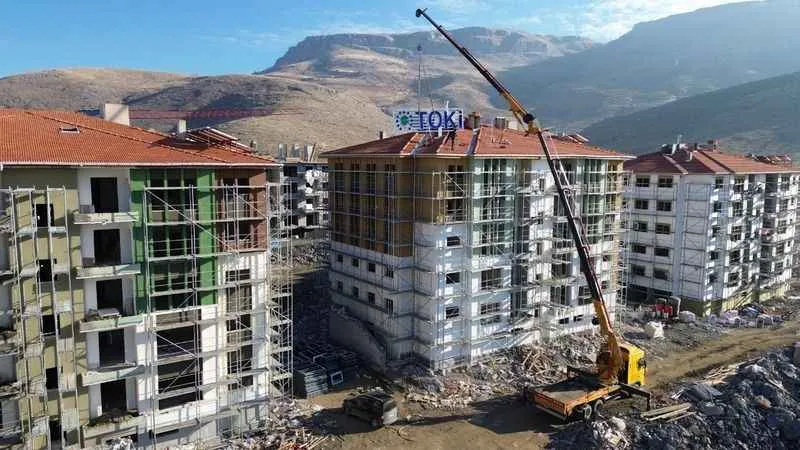 TOKİ deprem konutlarında sona gelindi