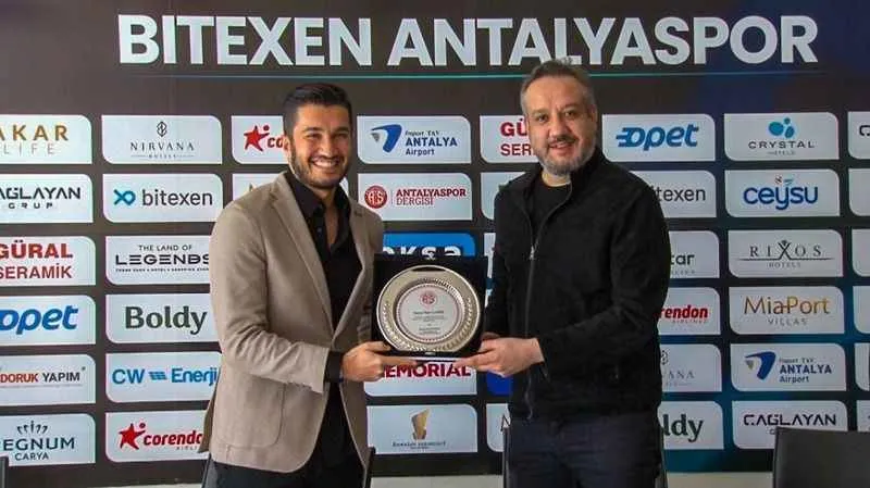 Antalyaspor'dan Nuri Şahin'e veda