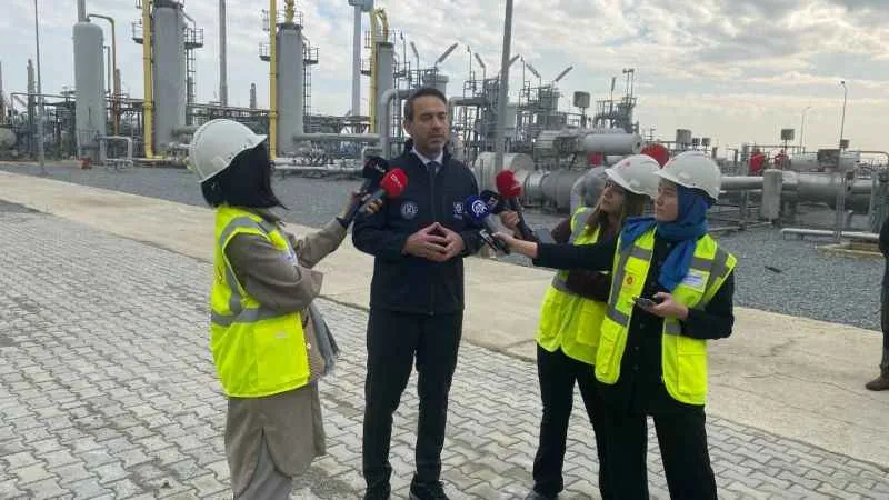Silivri'de depolanan doğal gaz kapasitesi artırılıyor