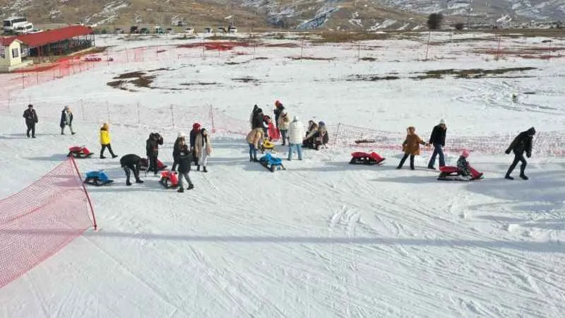 Yıldız Dağı’nda kayak heyecanı