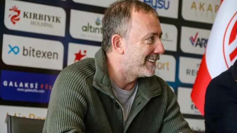 Sergen Yalçın: "İyi bir başlangıç yapmak istiyoruz"