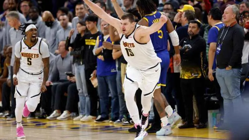 Nikola Jokic'in basketi, Denver Nuggets'a kazandırdı