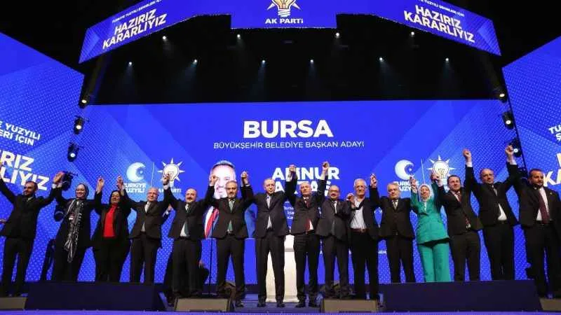 AK Parti'nin Bursa' adayı mevcut başkan Alinur Aktaş oldu