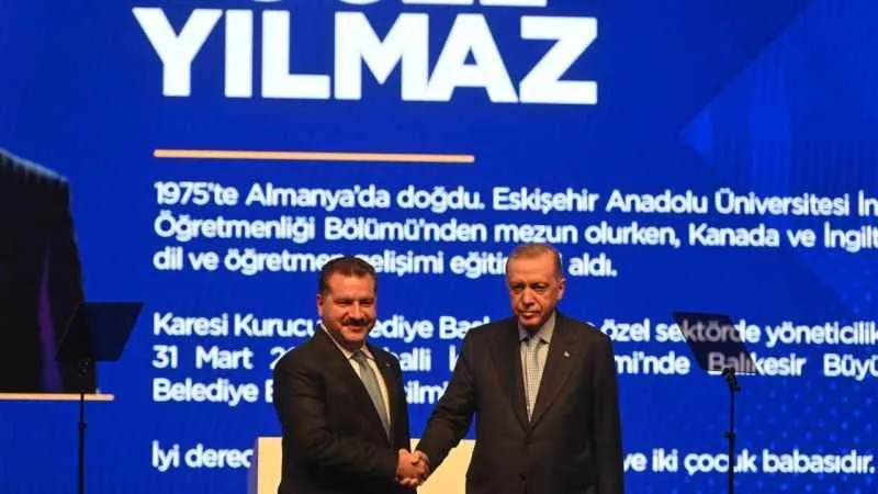 AK Parti'de Balıkesir Büyükşehir Belediye Başkan Adayı Yücel Yılmaz yeniden aday