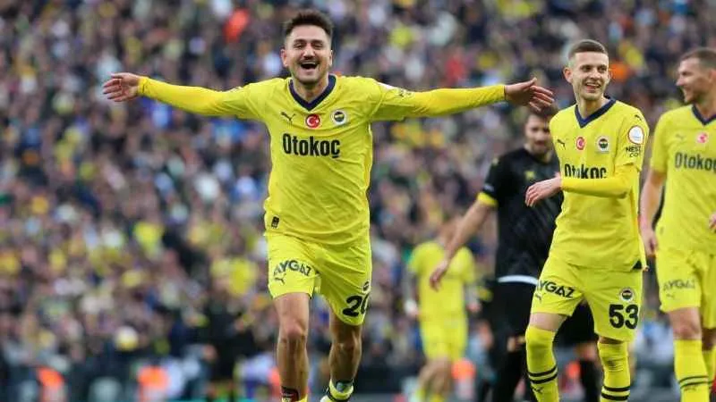 Cengiz Ünder coştu, Fenerbahçe farka koştu