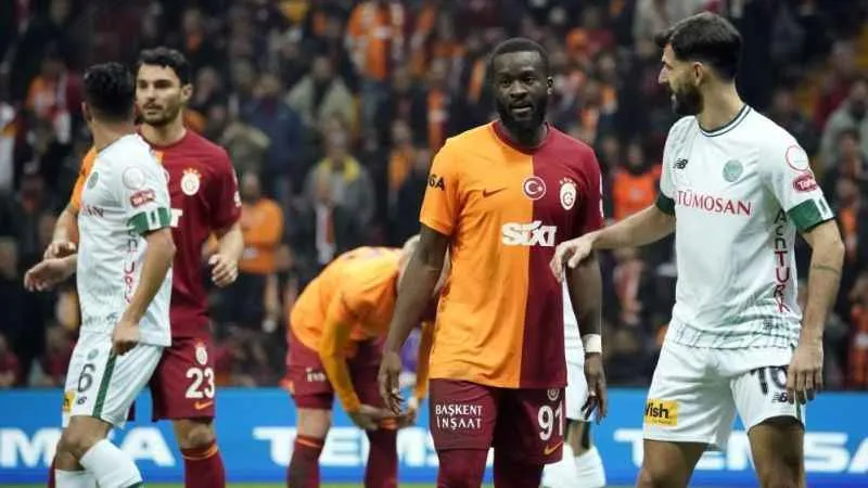 Galatasaray son 6 maçta Konyaspor'a kaybetmiyor