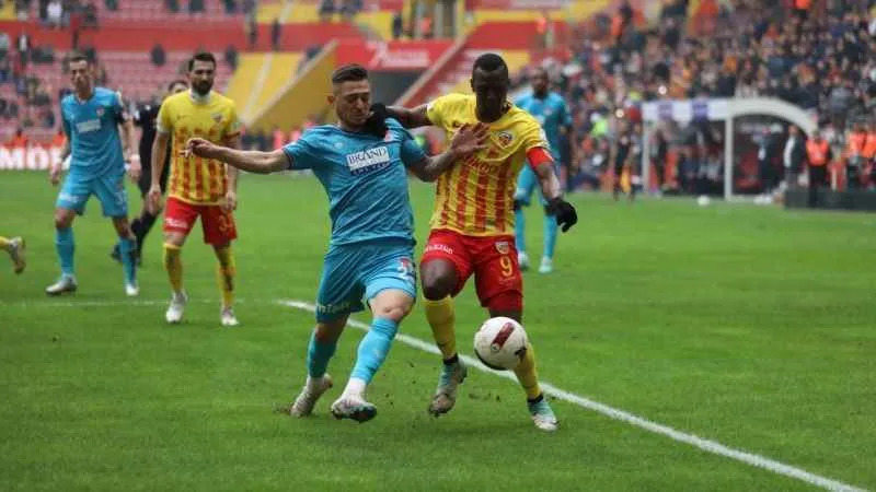 Kayserispor'un 5. mağlubiyeti