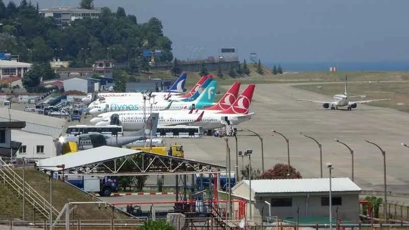 Trabzon Havalimanı yolcu sayında artış yaşadı