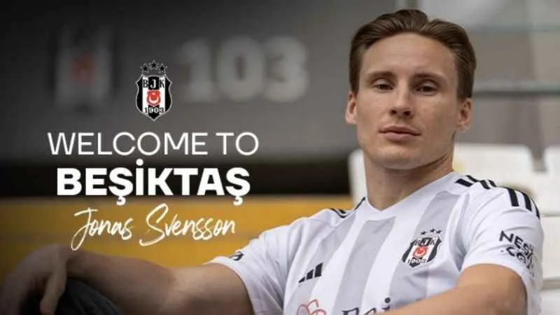 Jonas Svensson, Beşiktaş kadrosunda 
