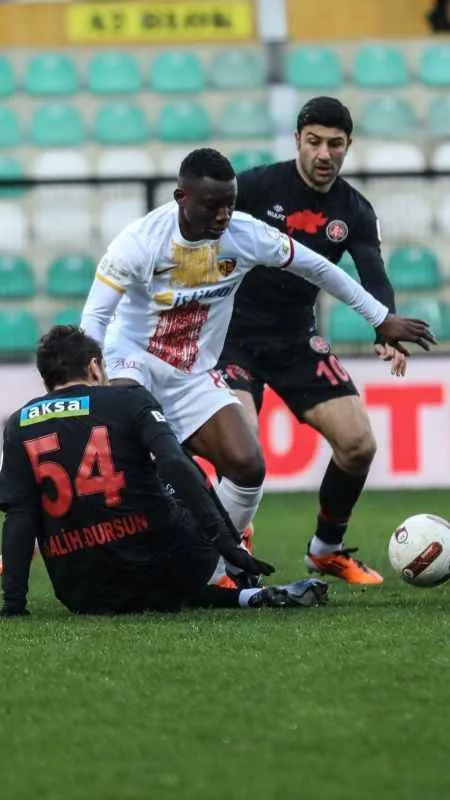 Kayserispor son 4 maçtan puansız ayrıldı