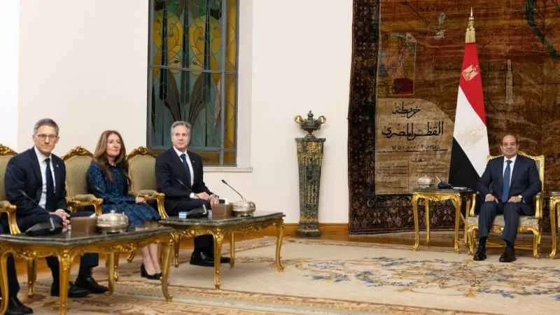 Blinken, Sisi ile görüştü