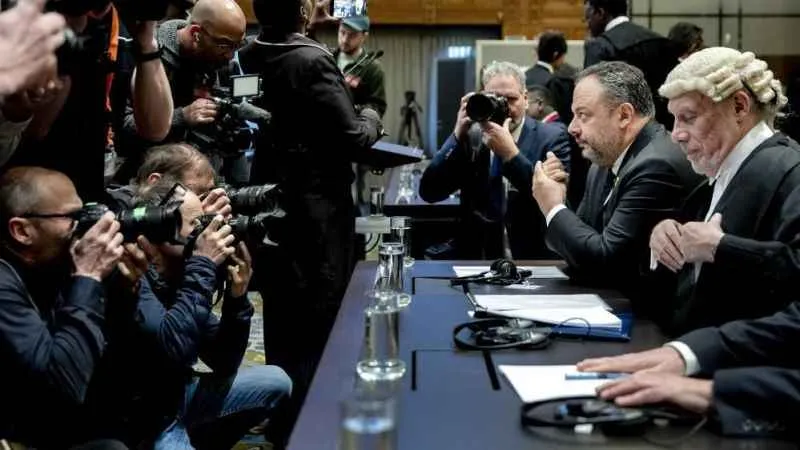 Katil İsrail soykırım davasında savunmasını yaptı