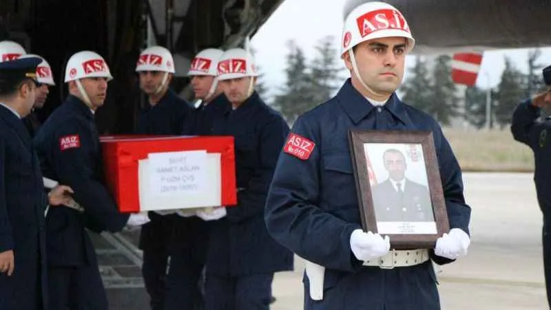 Şehit Samet Aslan'ın cenazesi Amasya'ya getirildi