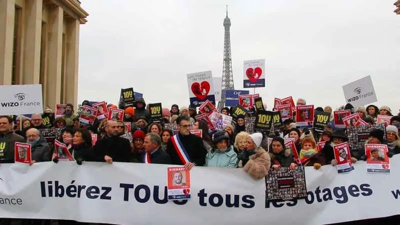 Fransa’da esir protestosu