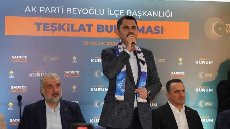 İBB Başkan Adayı Kurum: “31 Mart akşamı hep birlikte el ele vereceğiz"