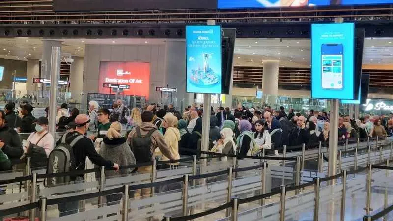 İstanbul Havalimanı'nda tatil yoğunluğu