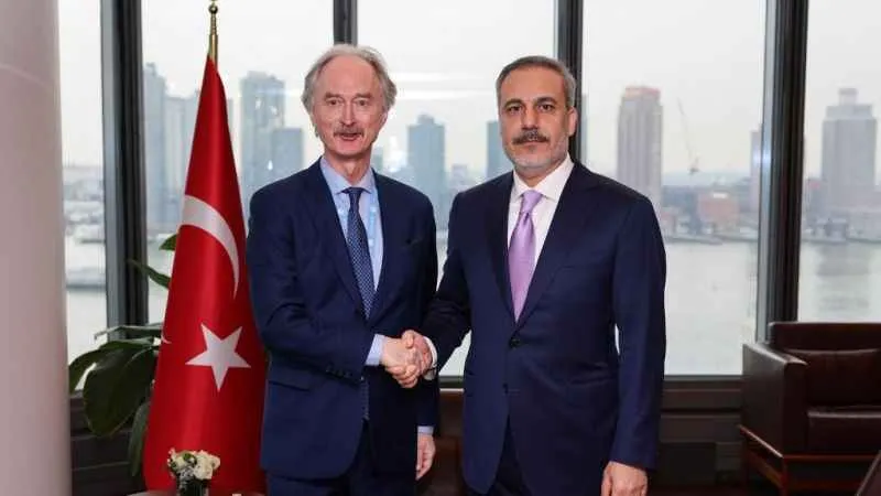 Bakan Fidan'dan yoğun temaslar