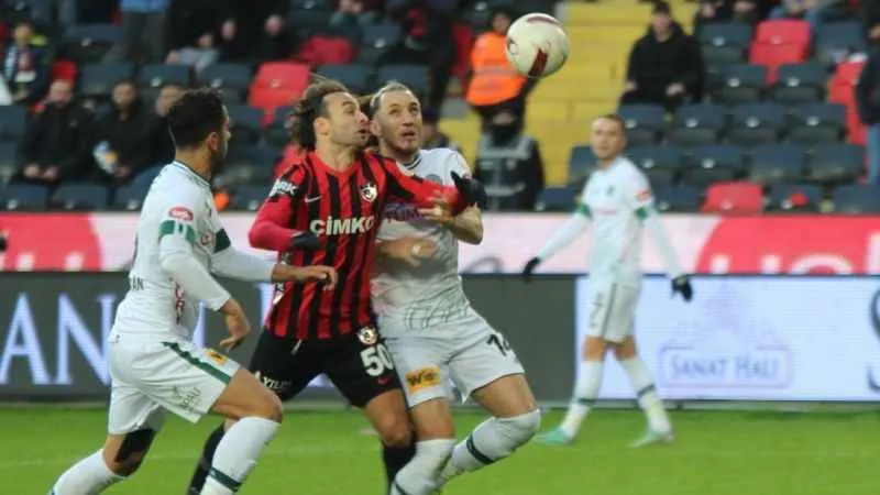 Gaziantep, Konyaspor ile berabere kaldı