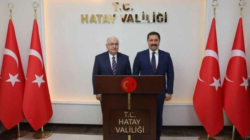  Bakan Güler, Hatay’da