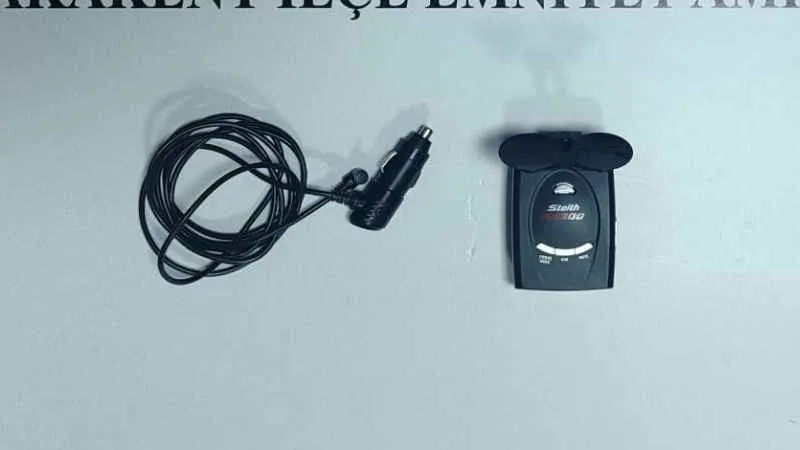 Radar tespit cihazı ile yakalandı, cezayı yedi