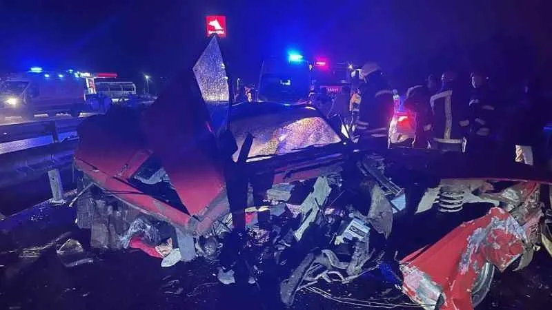 Manisa'daki kazada Yılmaz Uçar ve Sevcan Uçar hayatını kaybetti