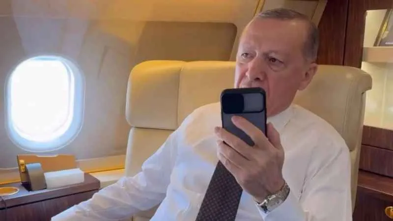 Cumhurbaşkanı Erdoğan, Santa Maria İtalyan Kilisesi Rahibi Bulai ile görüştü