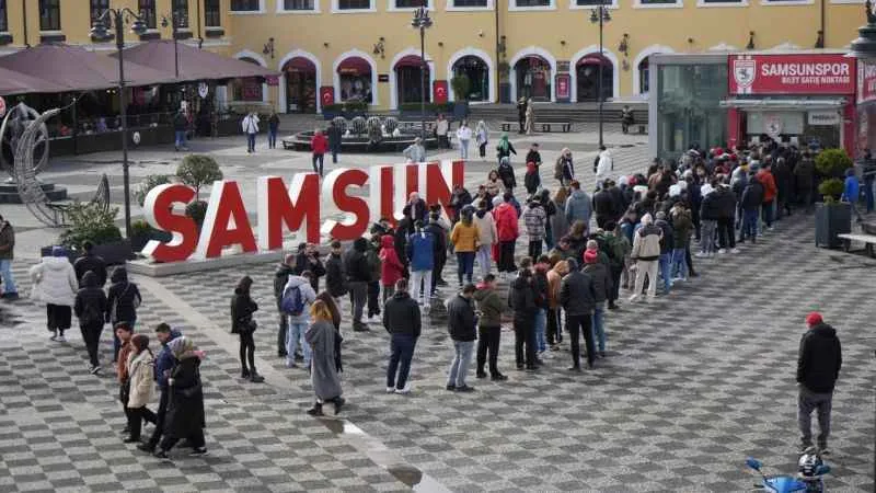 Samsunspor - Galatasaray maç biletleri tükeniyor