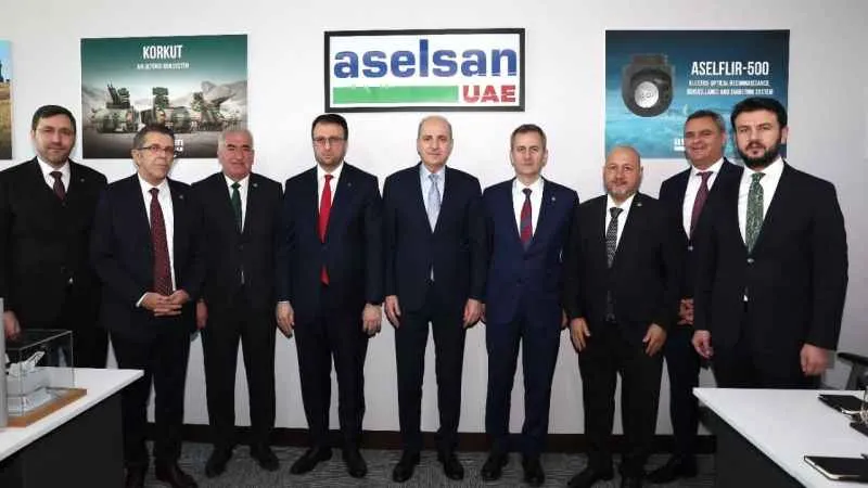TBMM Başkanı Kurtulmuş, ASELSAN BAE Ofisi’nin açılışında