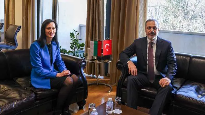 Dışişleri Bakanı Fidan, Bulgar mevkidaşı Mariya Gabriel ile görüştü