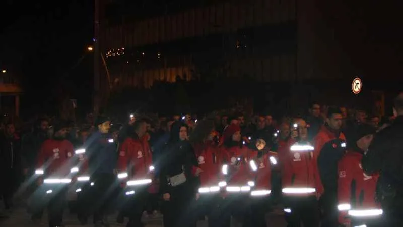 Çankırı asrın felaketi için yürüdü