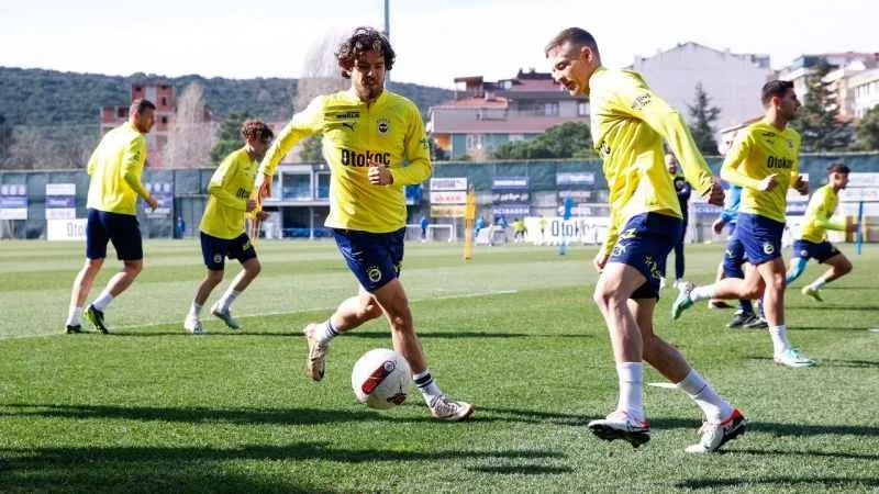 Fenerbahçe'de, Alanyaspor maçı hazırlıkları başladı