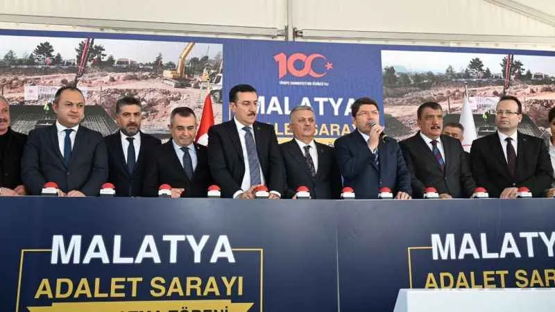 Malatya Yeni Adalet Sarayı’nın temelleri atıldı