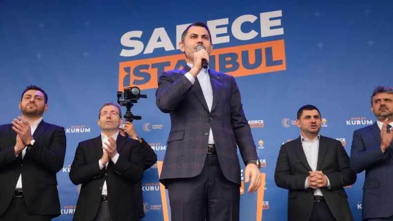 Murat Kurum: "İstanbul'da Fetret Devri'ni bitireceğiz"