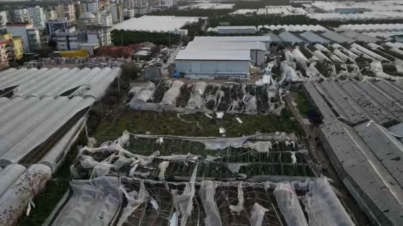 Antalya’da hortum felaketi 